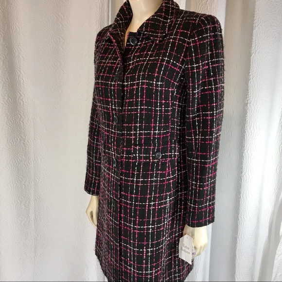 NWT- STYLE & CO.- PETITE COAT 💕🖤💕 - Picture 2 of 16